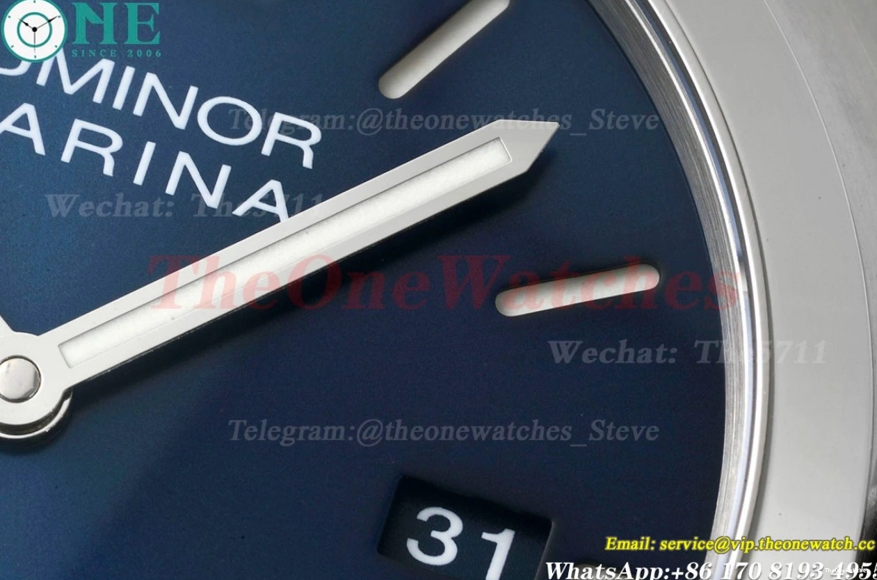 LE A9010 Dial PAM1313 44mm TTF Luminor SS Blue 0120